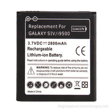 Li-ion Mobile Phone Battery Packs for Samsung Galaxy S4 SIV/i9500, with/without NFC